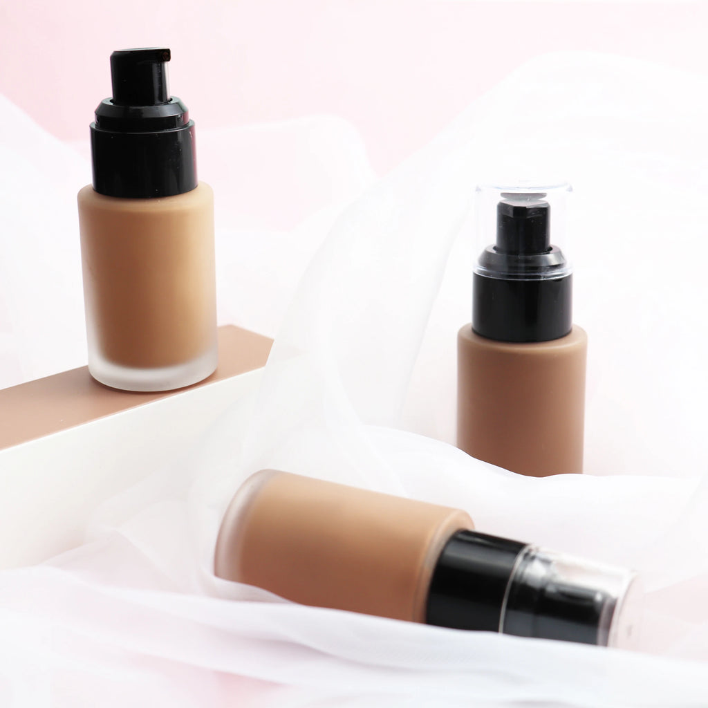 OEM 12-Color Liquid Foundation and Face Concealer Makeup Best Waterproof Powder Foundation for All Skin Tone