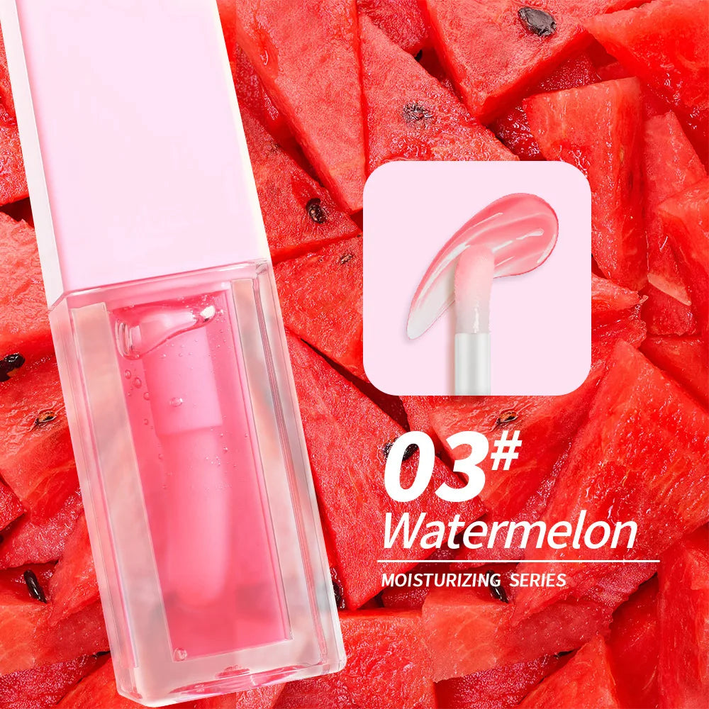 Wholesale Vegan Mineral Moisturizing Plump Lip Oil Gloss Custom Private Label