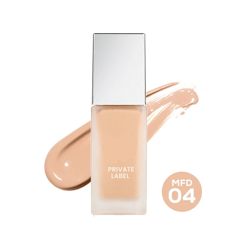 Manufacture OEM High Quality Foundation Liquid Full Cover Long Lasting Private Label Matte Waterproof Makeup Foundation