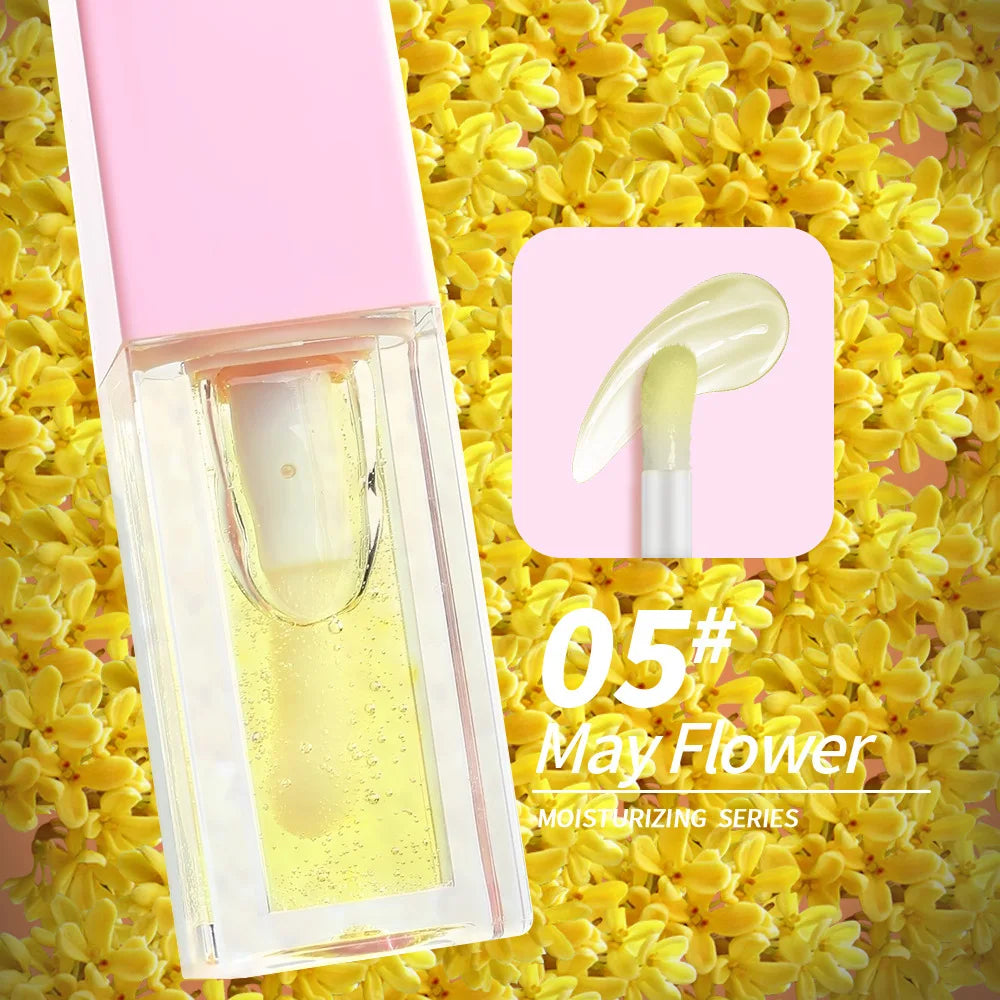 Wholesale Vegan Mineral Moisturizing Plump Lip Oil Gloss Custom Private Label