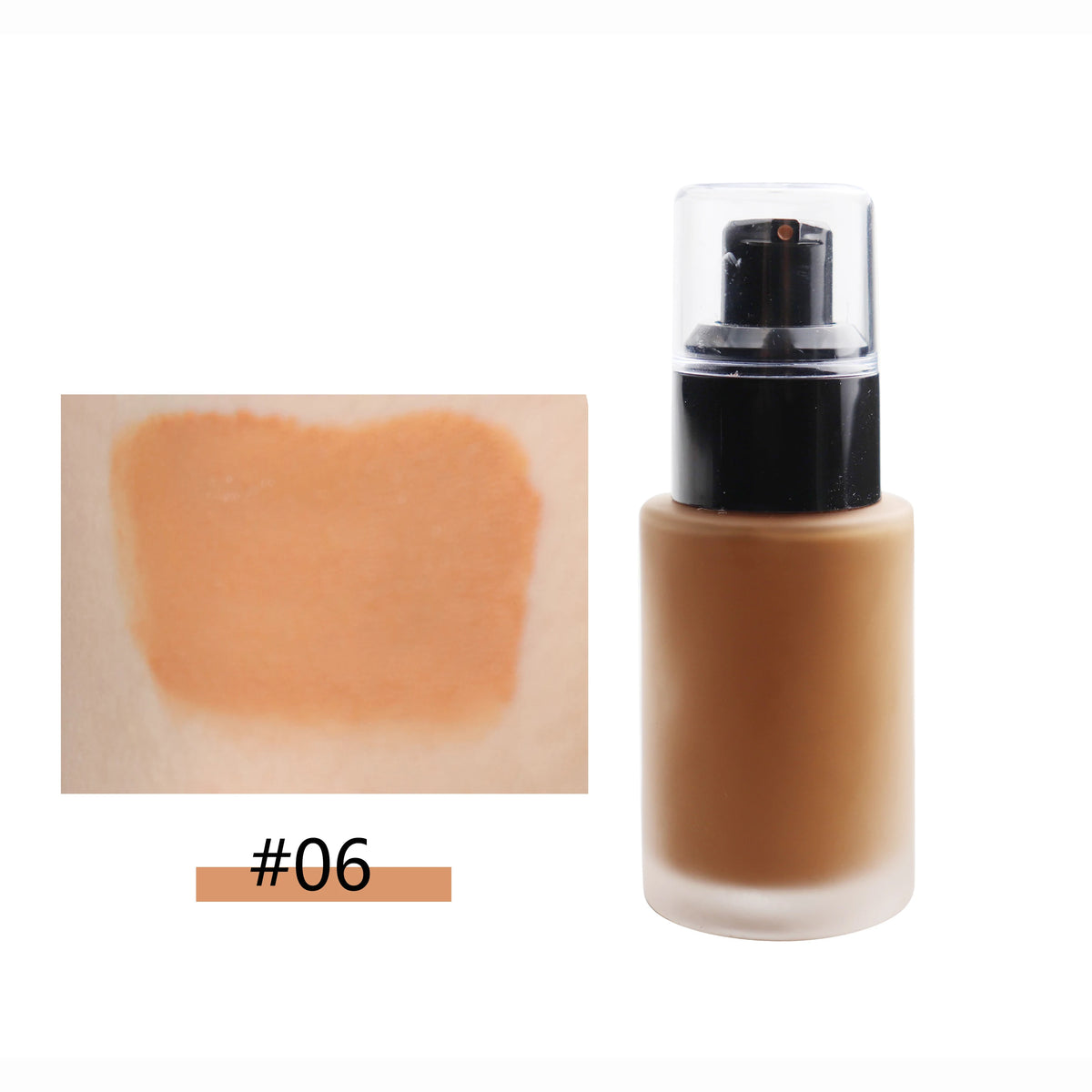 OEM 12-Color Liquid Foundation and Face Concealer Makeup Best Waterproof Powder Foundation for All Skin Tone