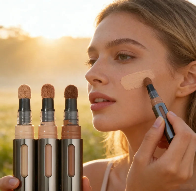 New Arrival Custom High Quality Soft Texture Concealer Pen Waterproof Long-Lasting Mineral Makeup MSDS Certificate Private Label