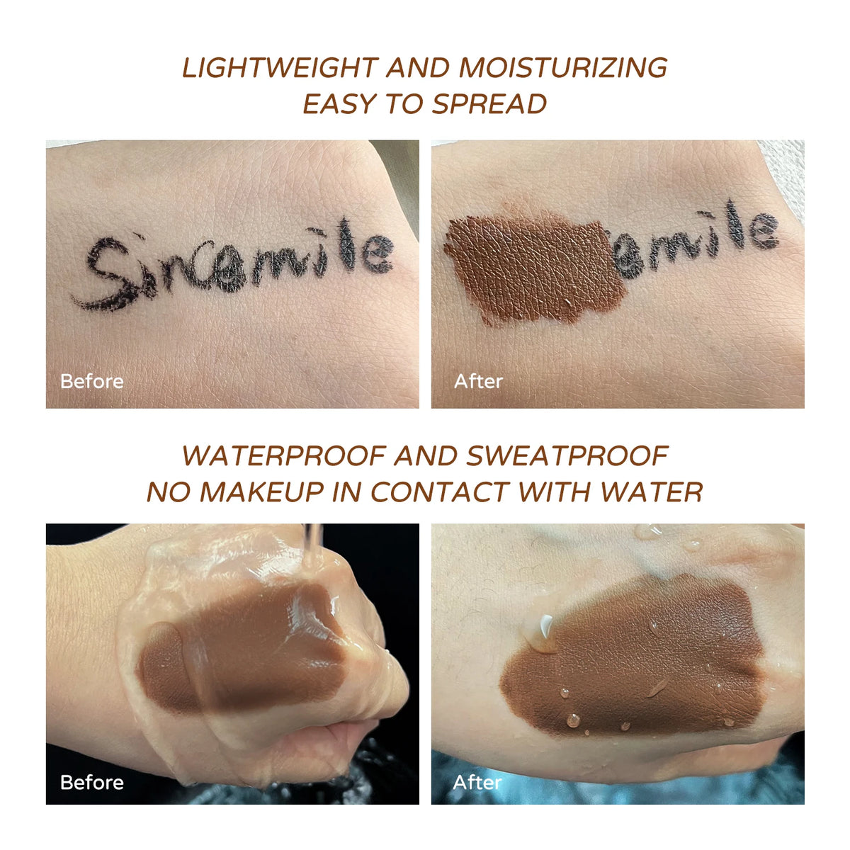 Wholesale Waterproof Liquid Concealer Private Label Makeup Color Corrector Full Coverage Concealer
