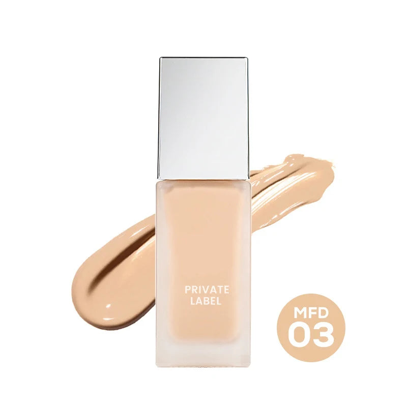 Manufacture OEM High Quality Foundation Liquid Full Cover Long Lasting Private Label Matte Waterproof Makeup Foundation