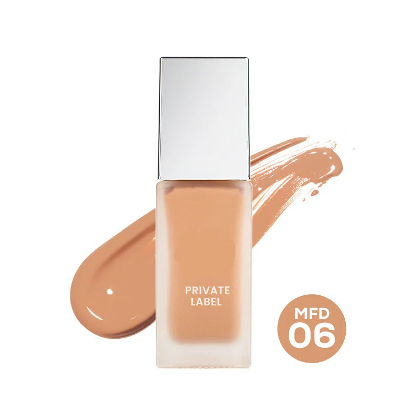 Manufacture OEM High Quality Foundation Liquid Full Cover Long Lasting Private Label Matte Waterproof Makeup Foundation