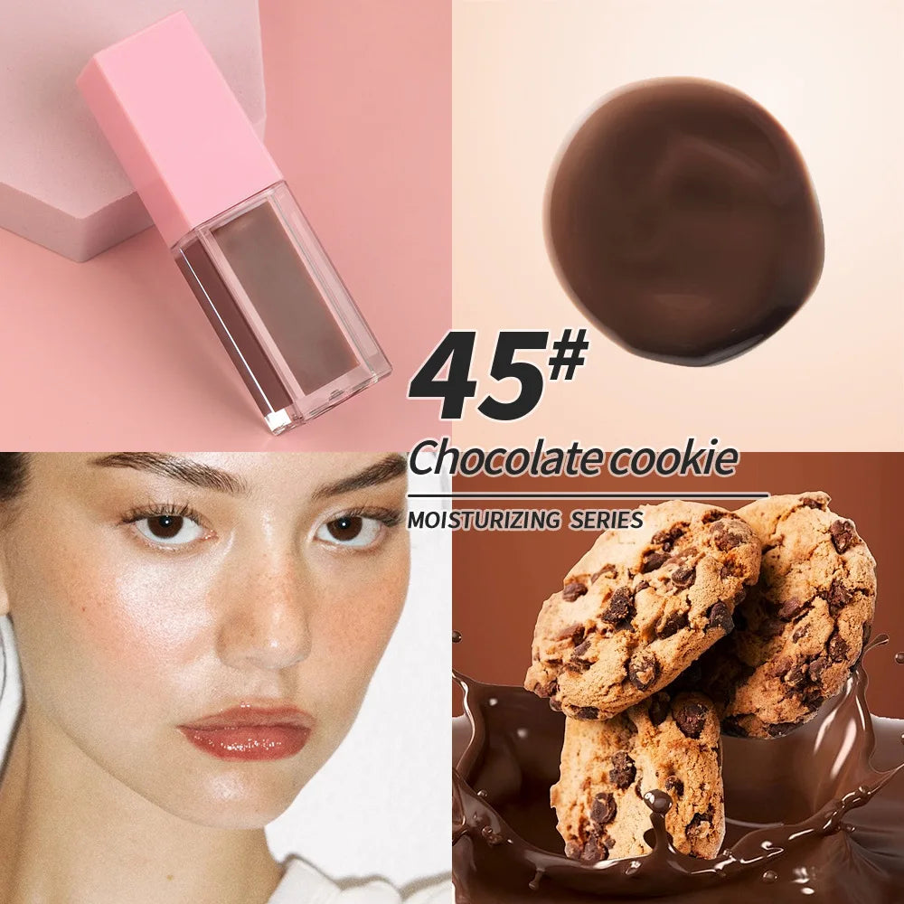 Wholesale Vegan Mineral Moisturizing Plump Lip Oil Gloss Custom Private Label