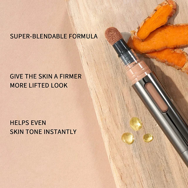 New Arrival Custom High Quality Soft Texture Concealer Pen Waterproof Long-Lasting Mineral Makeup MSDS Certificate Private Label