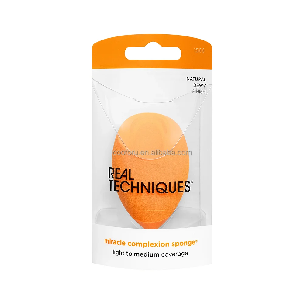 1711 Orange Eye Shape Compostable Collection Jumbo Sponge for Makeup Dropshipping Aplicator with Logo Makeup Blender Packaging