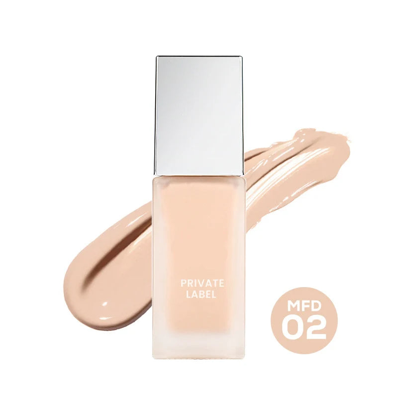 Manufacture OEM High Quality Foundation Liquid Full Cover Long Lasting Private Label Matte Waterproof Makeup Foundation