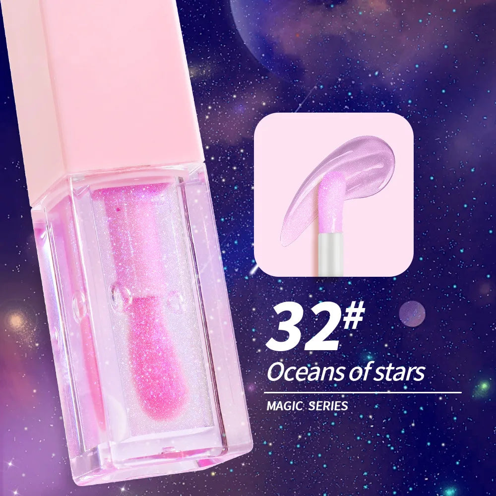 Wholesale Vegan Mineral Moisturizing Plump Lip Oil Gloss Custom Private Label