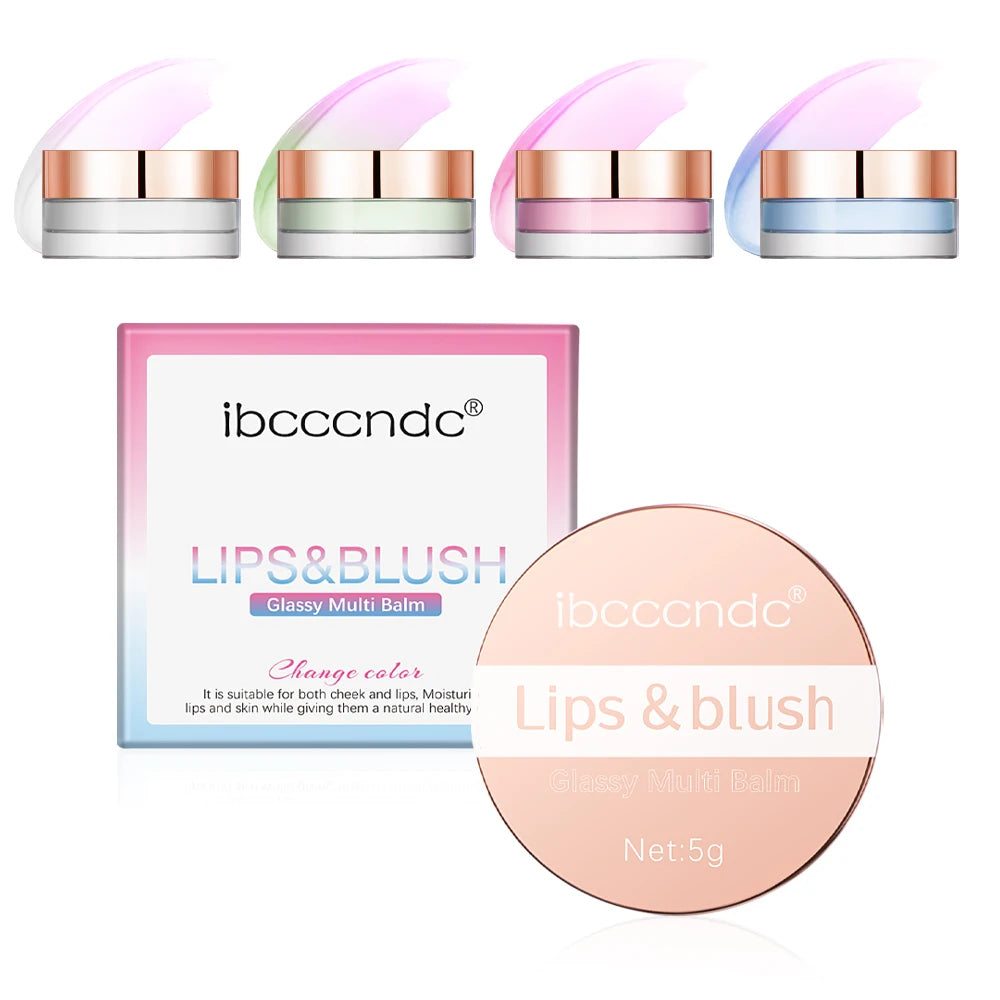 Multi Use Cruelty-free Blush Color Changing Effect Waterproof Long Lasting Blusher Lip Balm