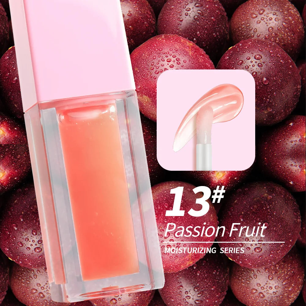 Wholesale Vegan Mineral Moisturizing Plump Lip Oil Gloss Custom Private Label