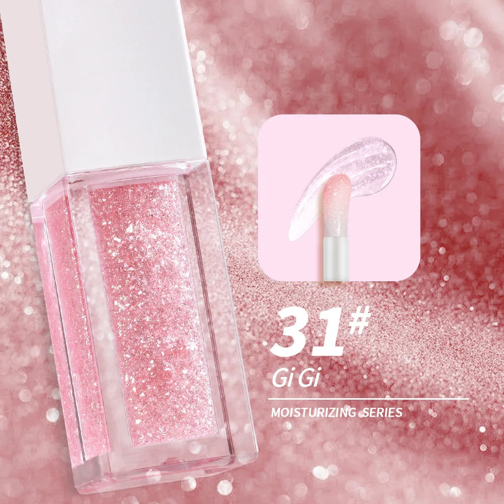 Wholesale Vegan Mineral Moisturizing Plump Lip Oil Gloss Custom Private Label
