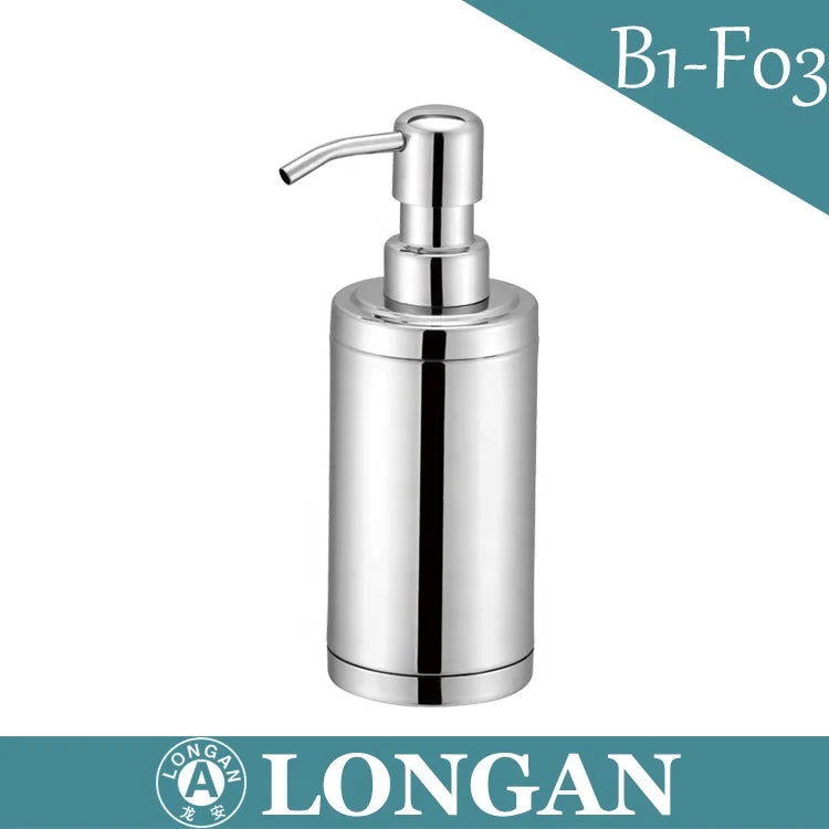 Custom Stainless Steel 200Ml 250Ml 300Ml Hand Wash Liquid Dispenser Lotion Pump Bottle Matte Top-Filling Wholesale Personal Care