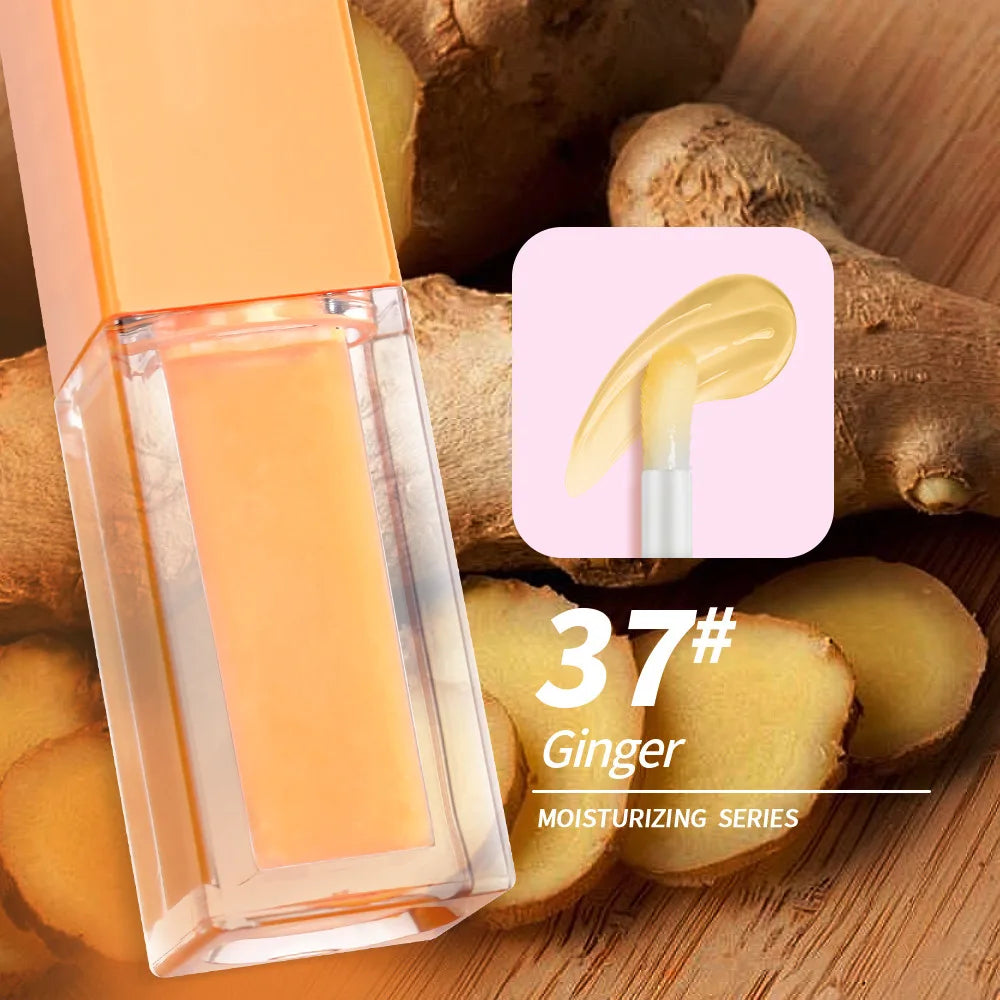 Wholesale Vegan Mineral Moisturizing Plump Lip Oil Gloss Custom Private Label