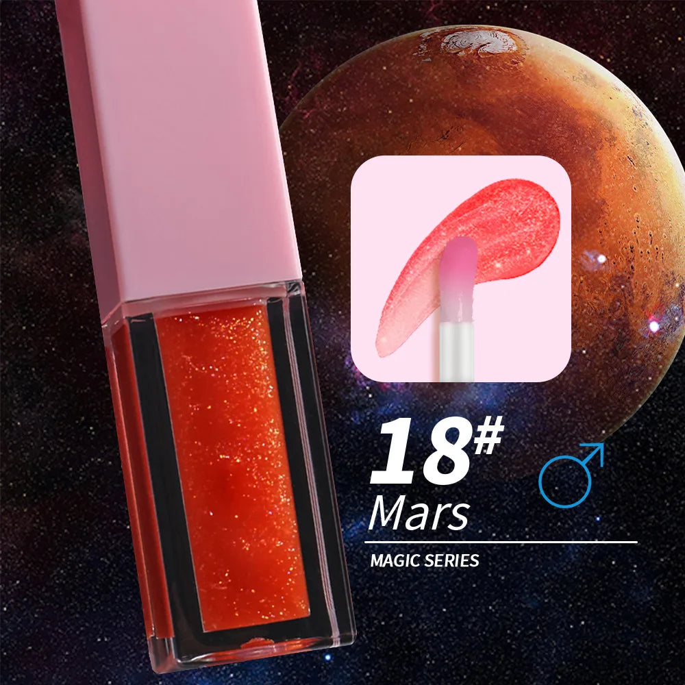 Wholesale Vegan Mineral Moisturizing Plump Lip Oil Gloss Custom Private Label