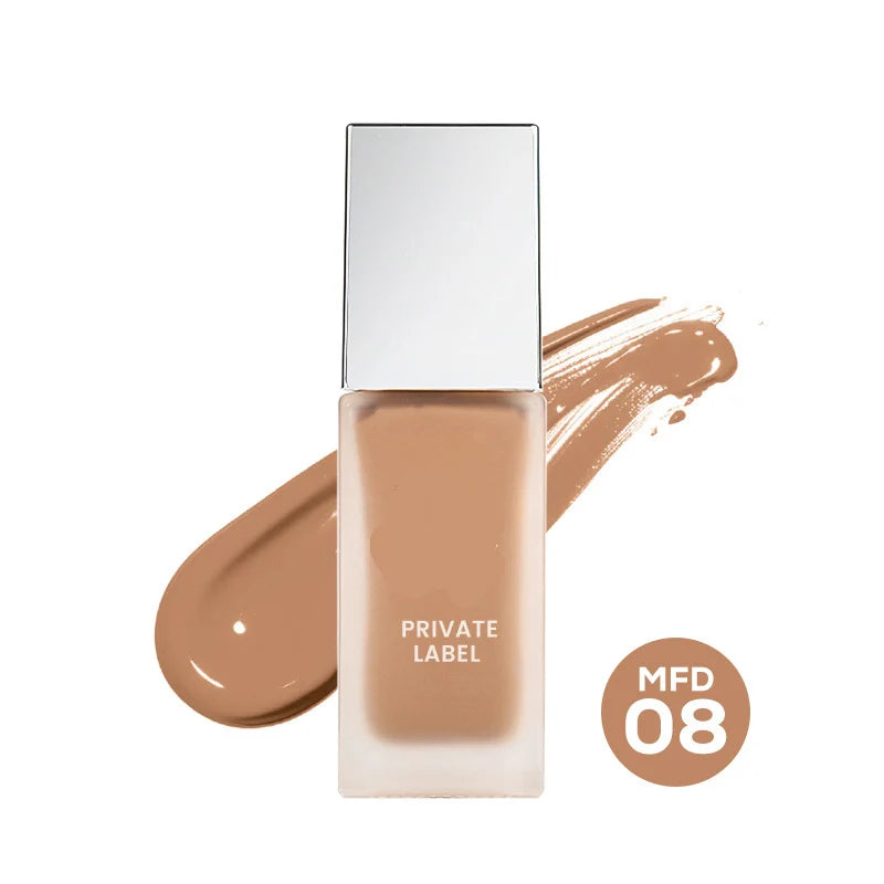 Manufacture OEM High Quality Foundation Liquid Full Cover Long Lasting Private Label Matte Waterproof Makeup Foundation
