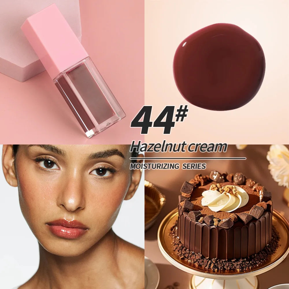 Wholesale Vegan Mineral Moisturizing Plump Lip Oil Gloss Custom Private Label