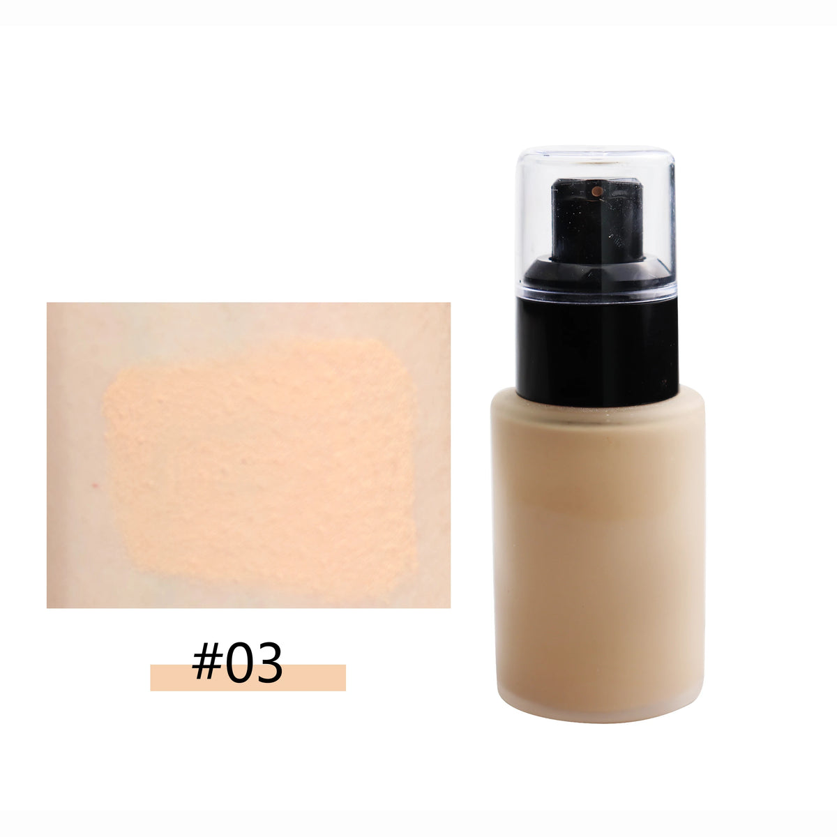 OEM 12-Color Liquid Foundation and Face Concealer Makeup Best Waterproof Powder Foundation for All Skin Tone