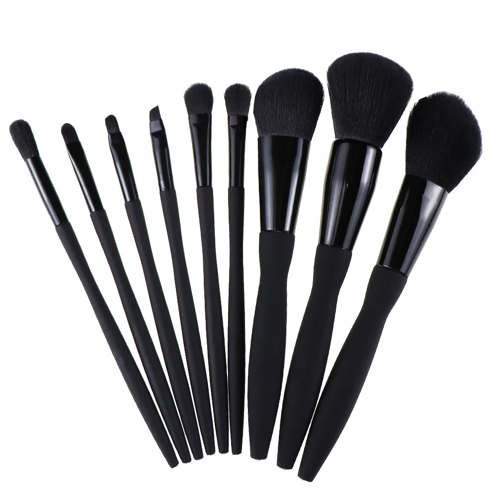 Luxury Vegan High Quality Professional Makeup Brush Set Custom Logo Private Label Wholesale From Factory for Foundation Eye Use