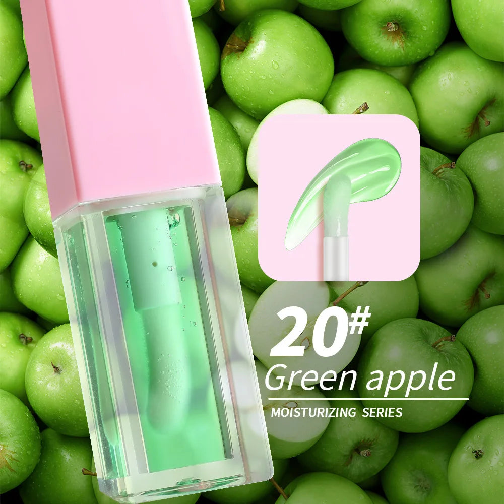 Wholesale Vegan Mineral Moisturizing Plump Lip Oil Gloss Custom Private Label