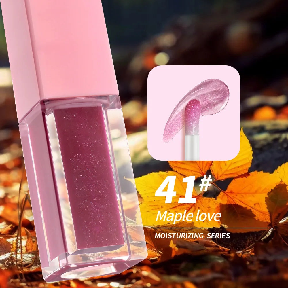Wholesale Vegan Mineral Moisturizing Plump Lip Oil Gloss Custom Private Label