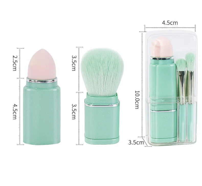 High Quality Customizable  Guangzhou  Mini Makeup Brushes Custom Logo Make up Brush Set