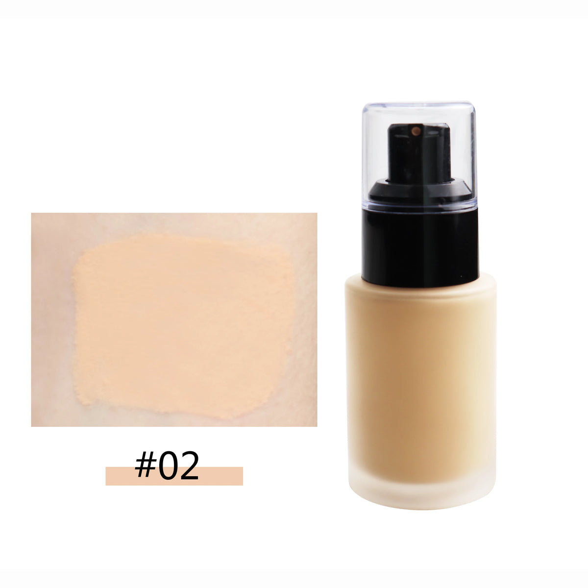 OEM 12-Color Liquid Foundation and Face Concealer Makeup Best Waterproof Powder Foundation for All Skin Tone