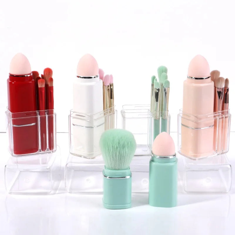 High Quality Customizable  Guangzhou  Mini Makeup Brushes Custom Logo Make up Brush Set
