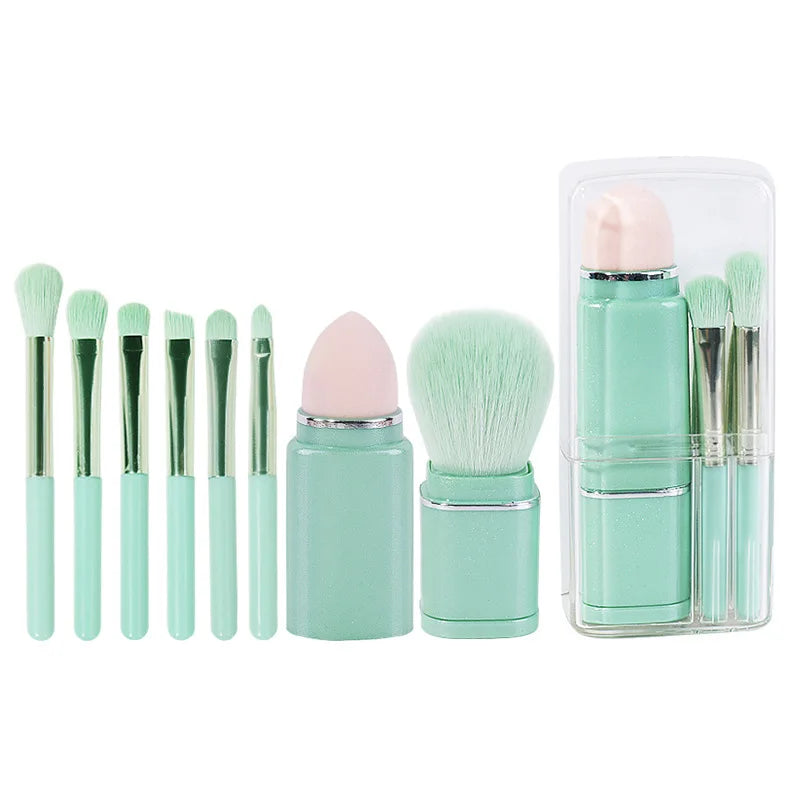 High Quality Customizable  Guangzhou  Mini Makeup Brushes Custom Logo Make up Brush Set