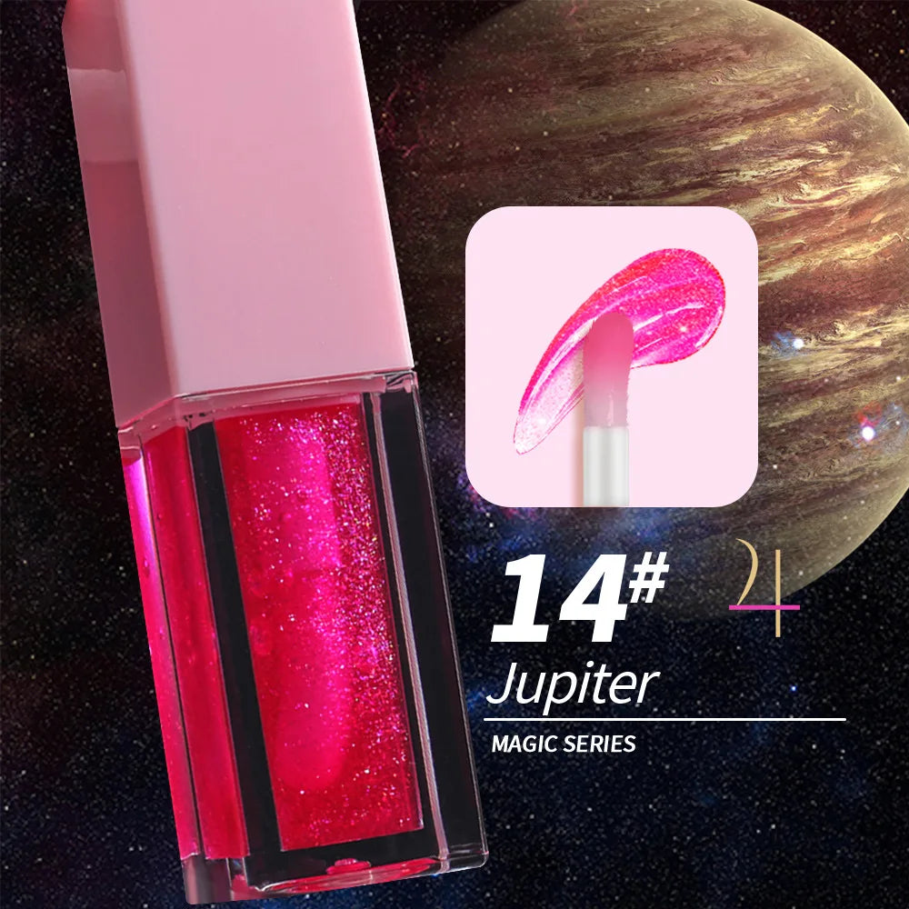 Wholesale Vegan Mineral Moisturizing Plump Lip Oil Gloss Custom Private Label
