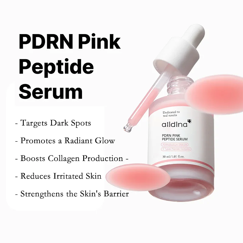 PDRN Salmon DNA Facial Serum Anti-Wrinkle Whitening Face Essence Pore Shrinking Wrinkle Vegan Firming Korean Skincare a