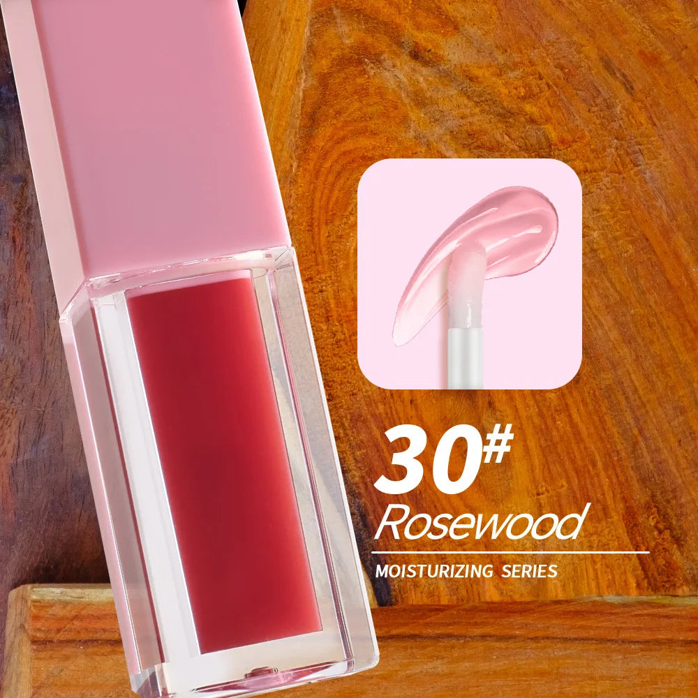 Wholesale Vegan Mineral Moisturizing Plump Lip Oil Gloss Custom Private Label