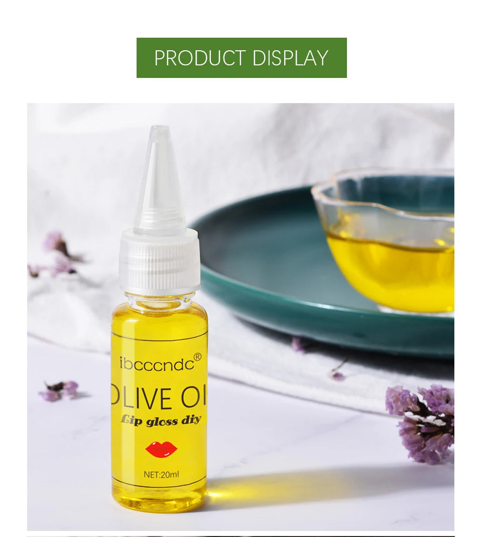 Moisturizing Oil Olive Oil Nourishing Firming Skin Face Lip Massage Oil for Lip Gloss DIY Versagel Vitamin