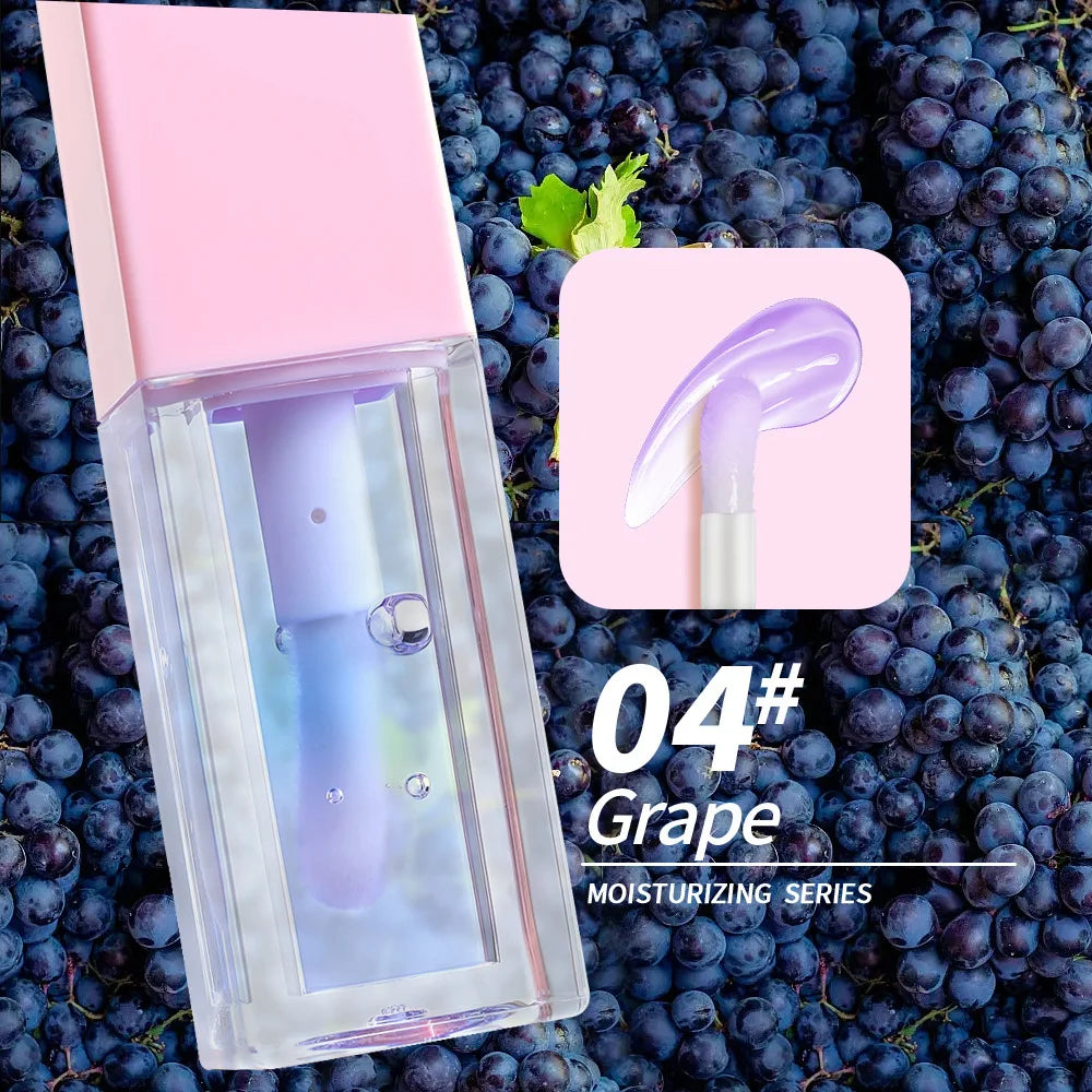 Wholesale Vegan Mineral Moisturizing Plump Lip Oil Gloss Custom Private Label