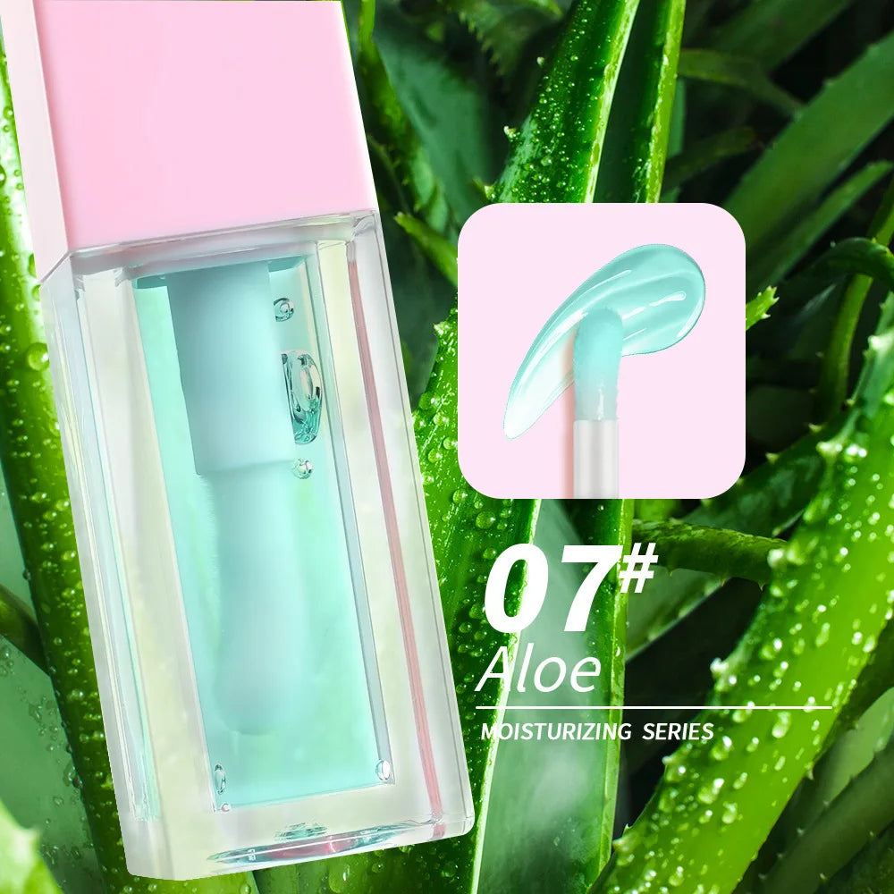Wholesale Vegan Mineral Moisturizing Plump Lip Oil Gloss Custom Private Label
