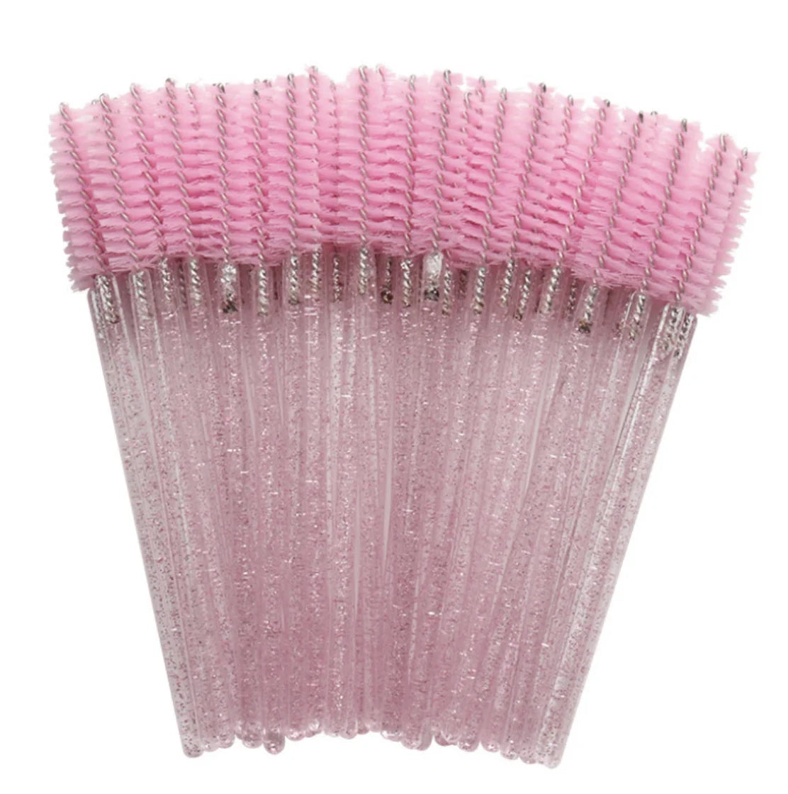 Crystal Shine Eyelashes Brushes Private logo Diamond Eyelashes Lashes Mascara Brush