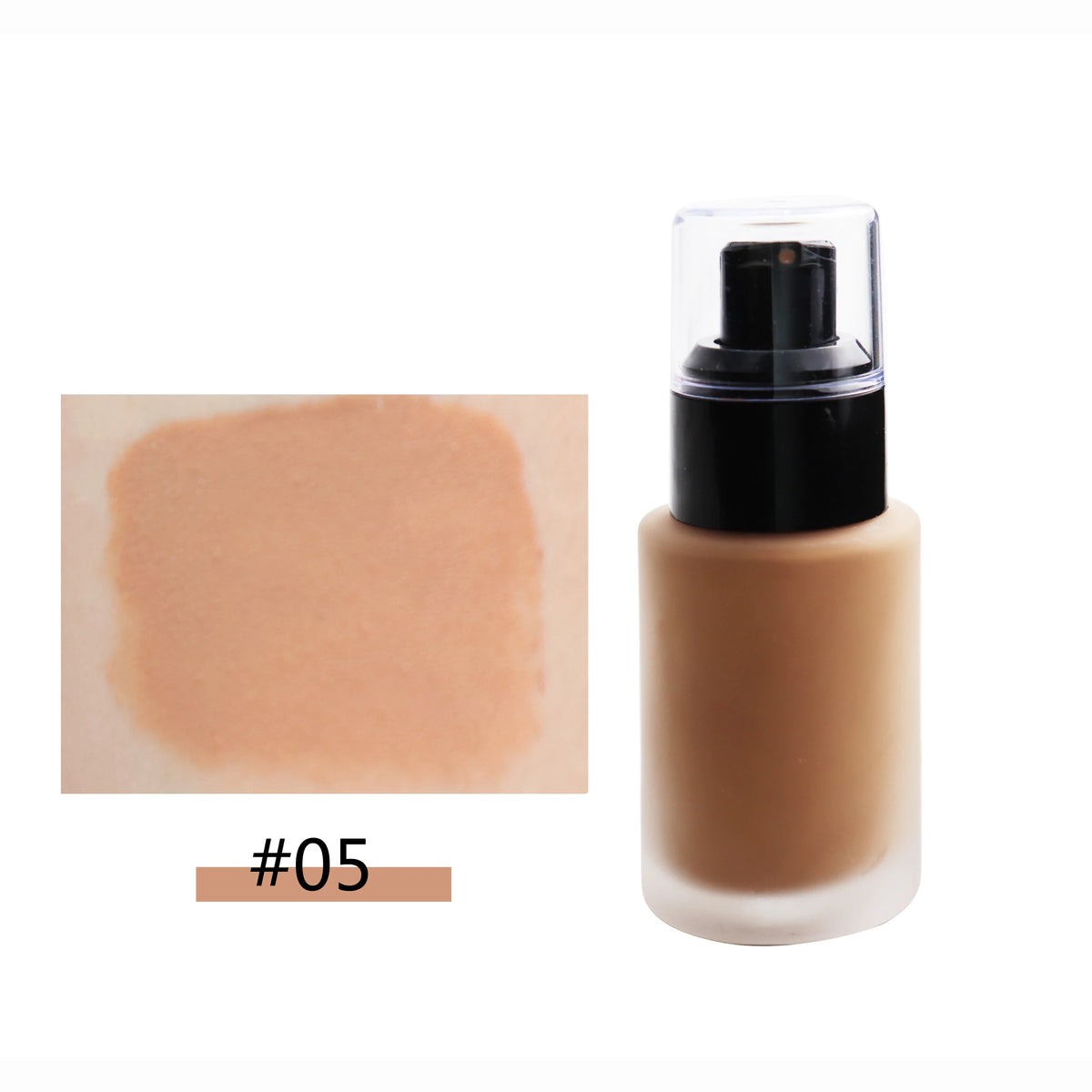 OEM 12-Color Liquid Foundation and Face Concealer Makeup Best Waterproof Powder Foundation for All Skin Tone