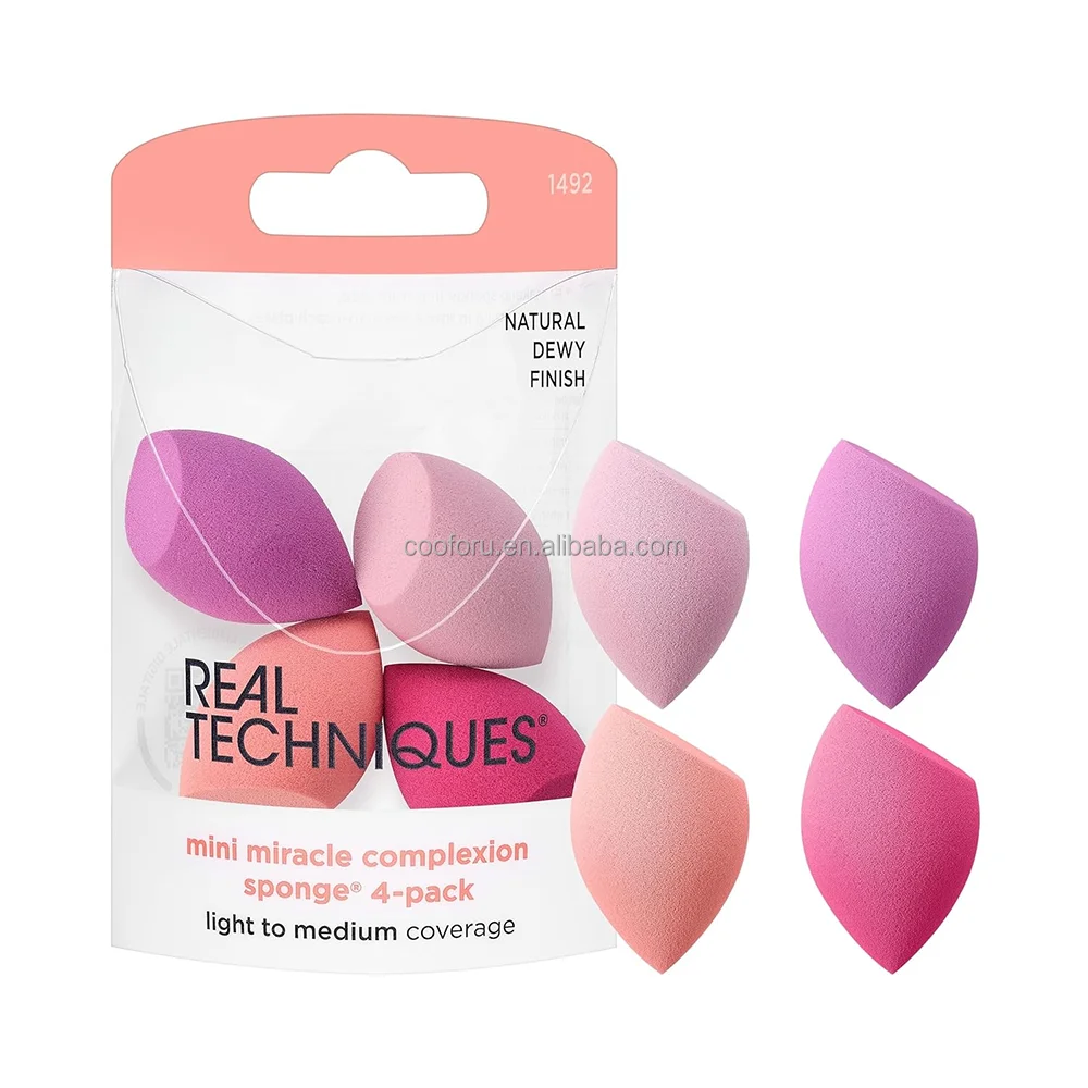 1711 Orange Eye Shape Compostable Collection Jumbo Sponge for Makeup Dropshipping Aplicator with Logo Makeup Blender Packaging
