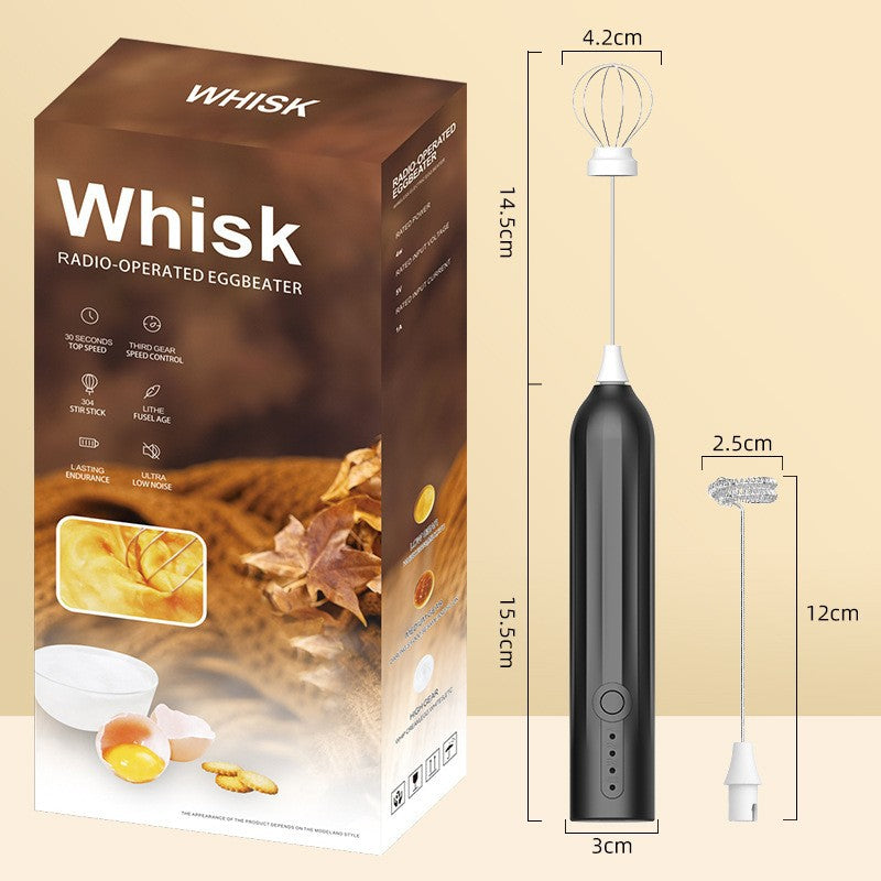 Premium Mini Milk Frother Handheld Coffee Home Baking Cream Foamer Milk Frother Electric Whisk