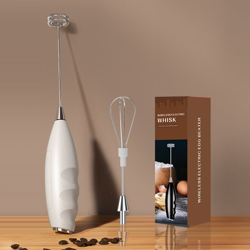 Premium Mini Milk Frother Handheld Coffee Home Baking Cream Foamer Milk Frother Electric Whisk