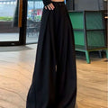 Designed Pleated Wide-Leg Pants for Women, 2026 Spring New Style, High-Waisted Straight-Leg Suit Pants, Casual Drapey Floor-Length Trousers