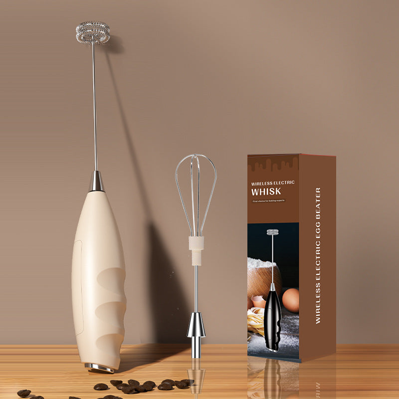 Premium Mini Milk Frother Handheld Coffee Home Baking Cream Foamer Milk Frother Electric Whisk