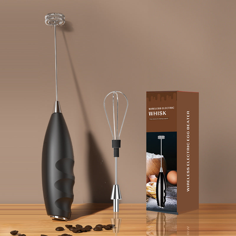 Premium Mini Milk Frother Handheld Coffee Home Baking Cream Foamer Milk Frother Electric Whisk