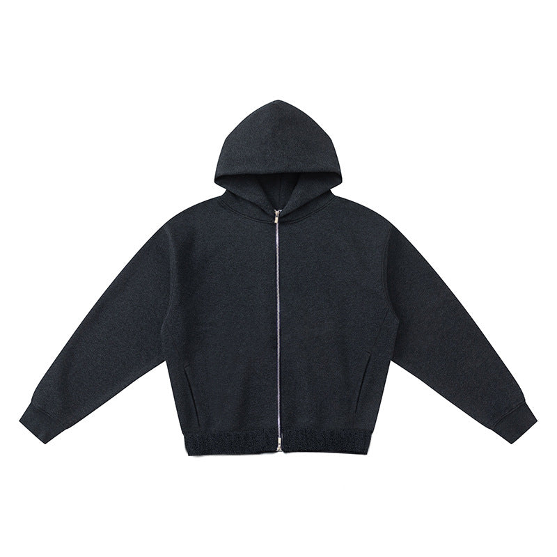 UNF 380G double-sided air layer space cotton profile vests suit autumn and winter zipper vests machete vests for men and women