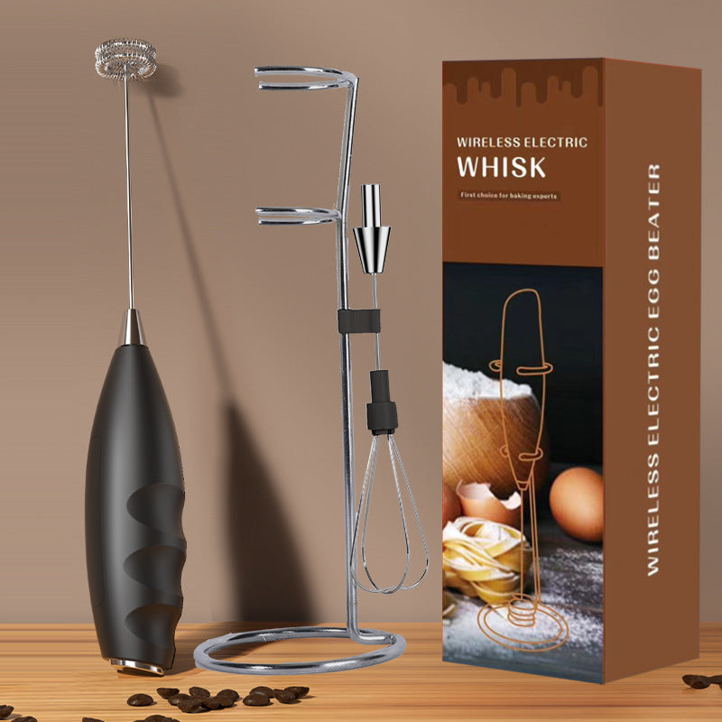 Premium Mini Milk Frother Handheld Coffee Home Baking Cream Foamer Milk Frother Electric Whisk