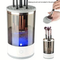 3 In 1 Automatic Electric Makeup Brush Cleaner For Women Quick Dry Spinner Tool Lazy Cleaning Brush Holder Stand